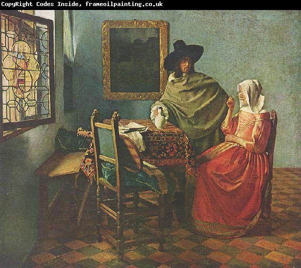 Johannes Vermeer The Wine Glass